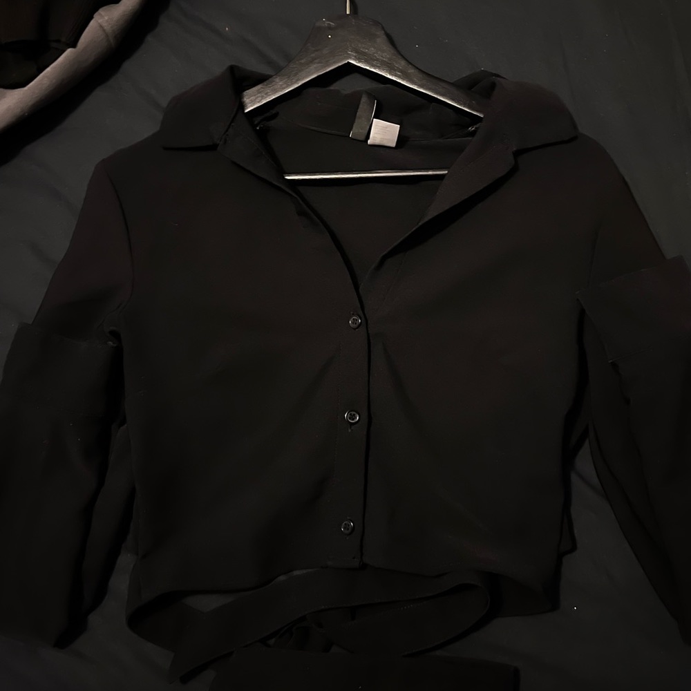 Long sleeve crop top from H&M